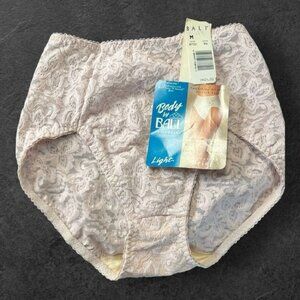 Vintage Bali Body Shaper Lace Control Brief - Style 8732 (M)